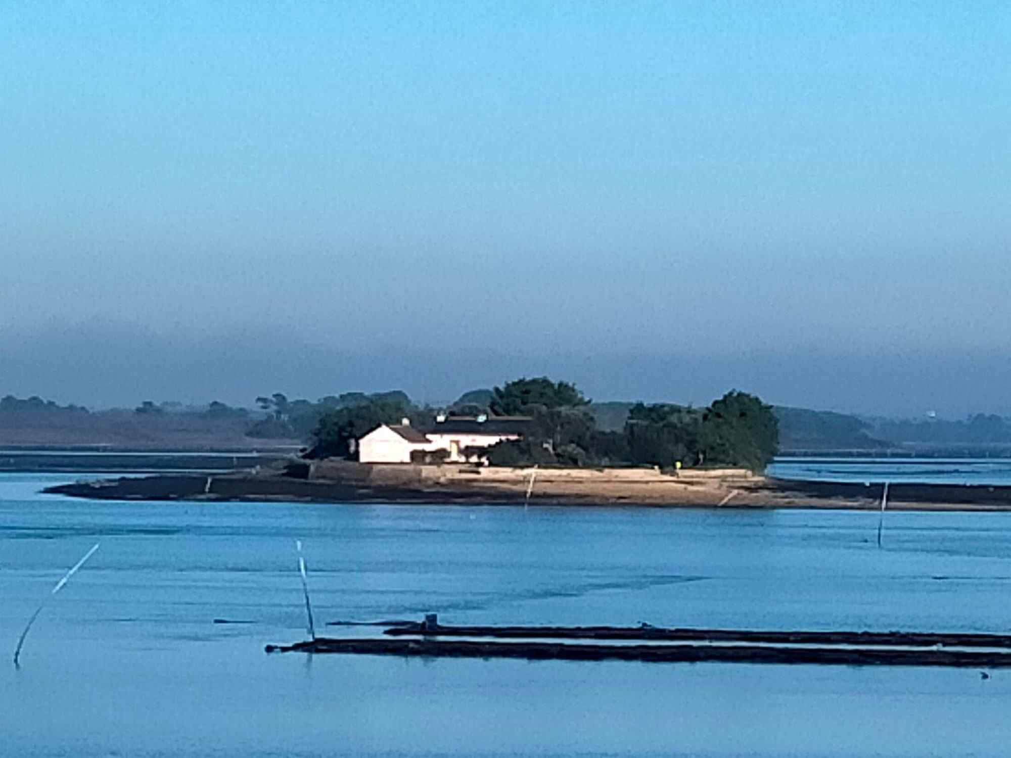 Ferienwohnung Au Calme, Les Pieds Dans L'Eau, 106 Route De La Pointe De Ruault 56370 Sarzeau Exterior foto